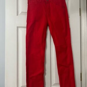 NWT Stylish Red Women's Jeans